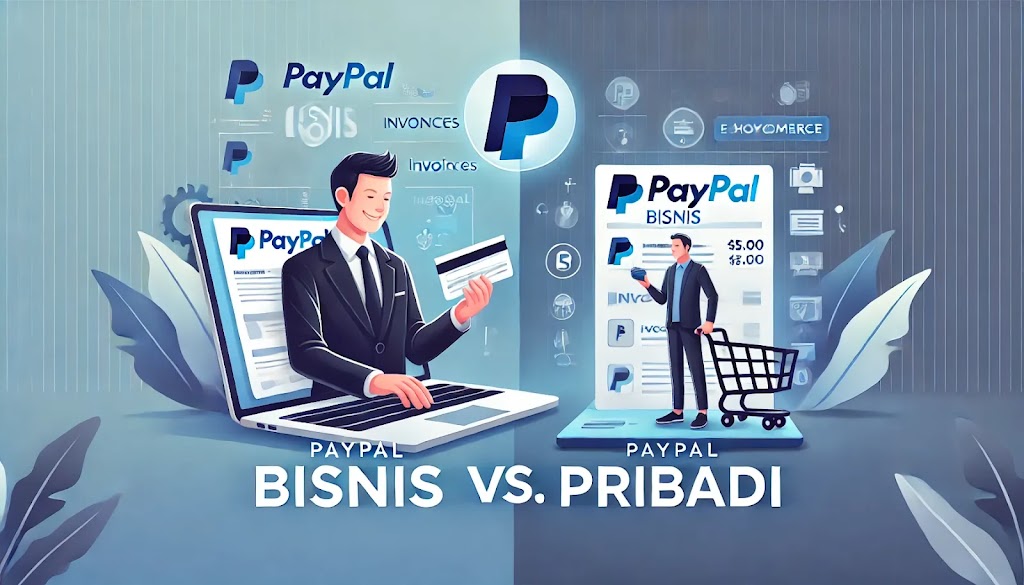 Ciri-Ciri Akun PayPal Bisnis dan Perbedaannya dengan PayPal Pribadi